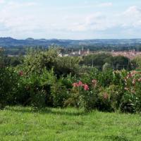 Vue du séjour sur le lauragais