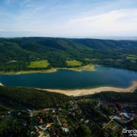 le lac vue du ciel