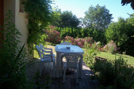 Terrasse fleurie